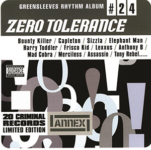 Greensleeves Rhythm Album #24: Zero Tolerance